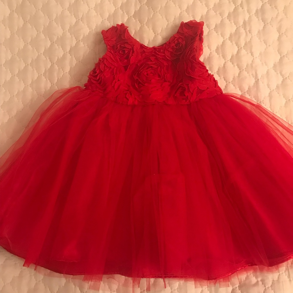 Red Valentines Day Party Dress